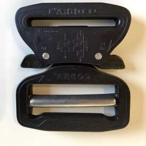 Hebilla de cinturón de liberación rápida COBRA ProStyle Fija de 2.25 2.283  in, Ktl Negro