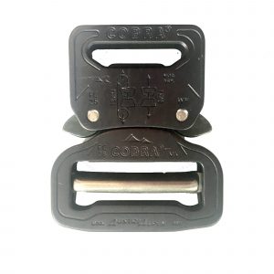 AUSTRIALPIN 2.25 58mm Fixed COBRA ProStyle Quick Release Duty Belt Buckle,  Ktl Black, 58 mm : : Sports & Outdoors